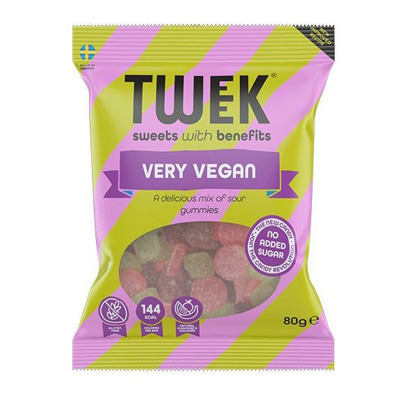 Tweek Sweets With Benefits Very Vegan 80g - theskinnyfoodco