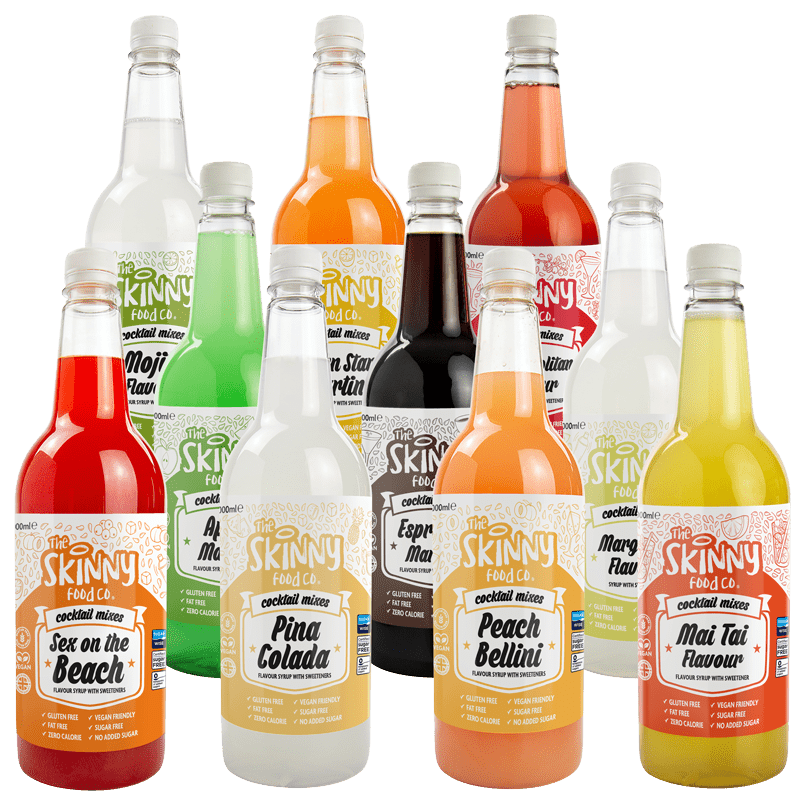 Ultimate Cocktail Mixer Bundle (All 10 Flavours!) - theskinnyfoodco