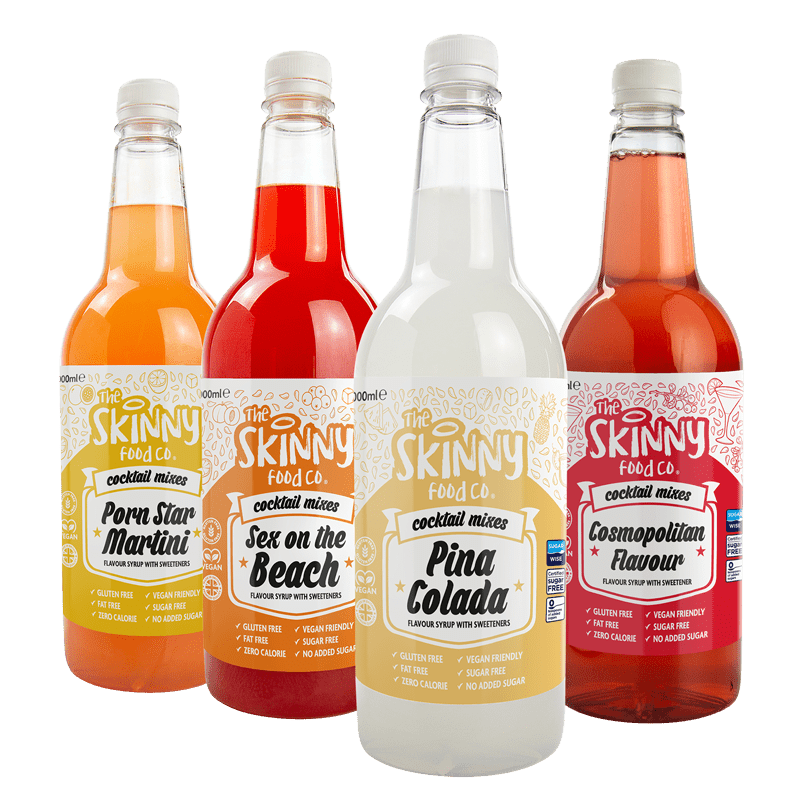 Ultimate Cocktail Mixer Bundle (All 4 Flavours!) - theskinnyfoodco