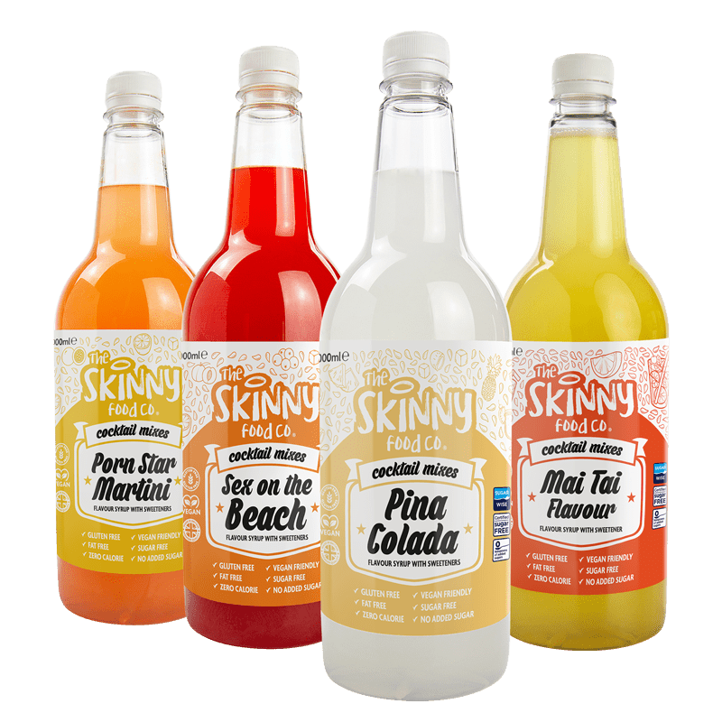 Ultimate Cocktail Mixer Bundle (All 4 Flavours!) - theskinnyfoodco