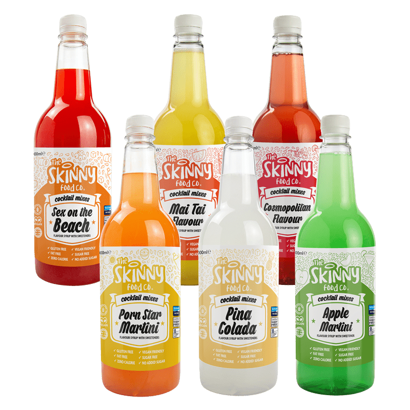 Ultimate Cocktail Mixer Bundle (All 6 Flavours!) - theskinnyfoodco