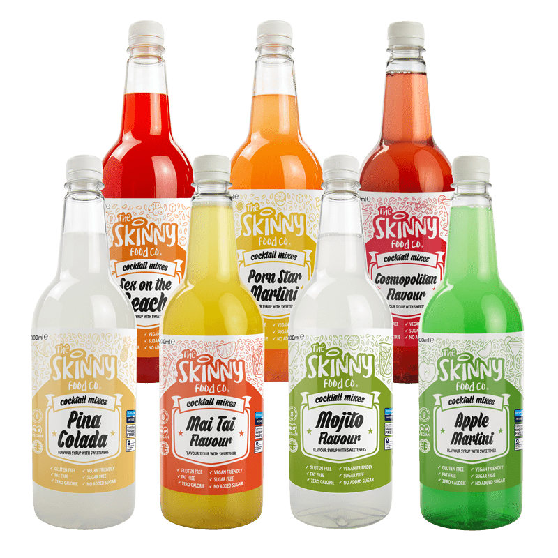 Ultimate Cocktail Mixer Bundle (All 7 Flavours!) - theskinnyfoodco