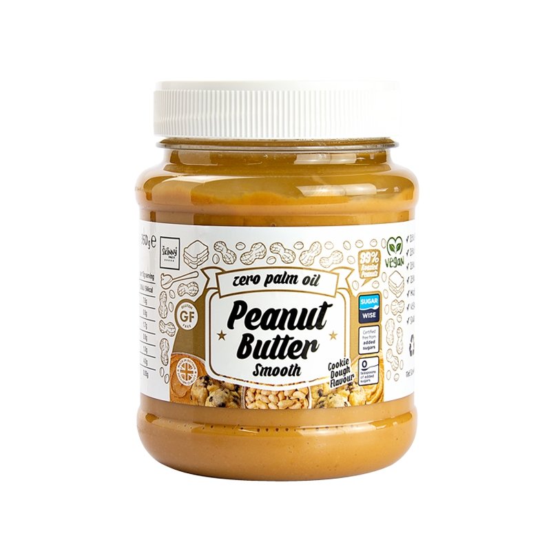 100% Pure Cookie Dough Skinny Peanut Butter - 350g - theskinnyfoodco