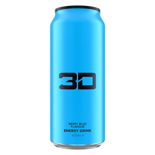 Bebidas energéticas 3D 473ml - theskinnyfoodco