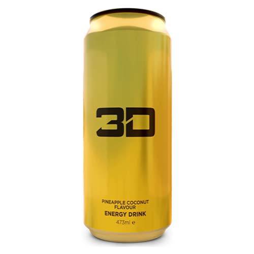 3D energetické nápoje 473 ml - theskinnyfoodco