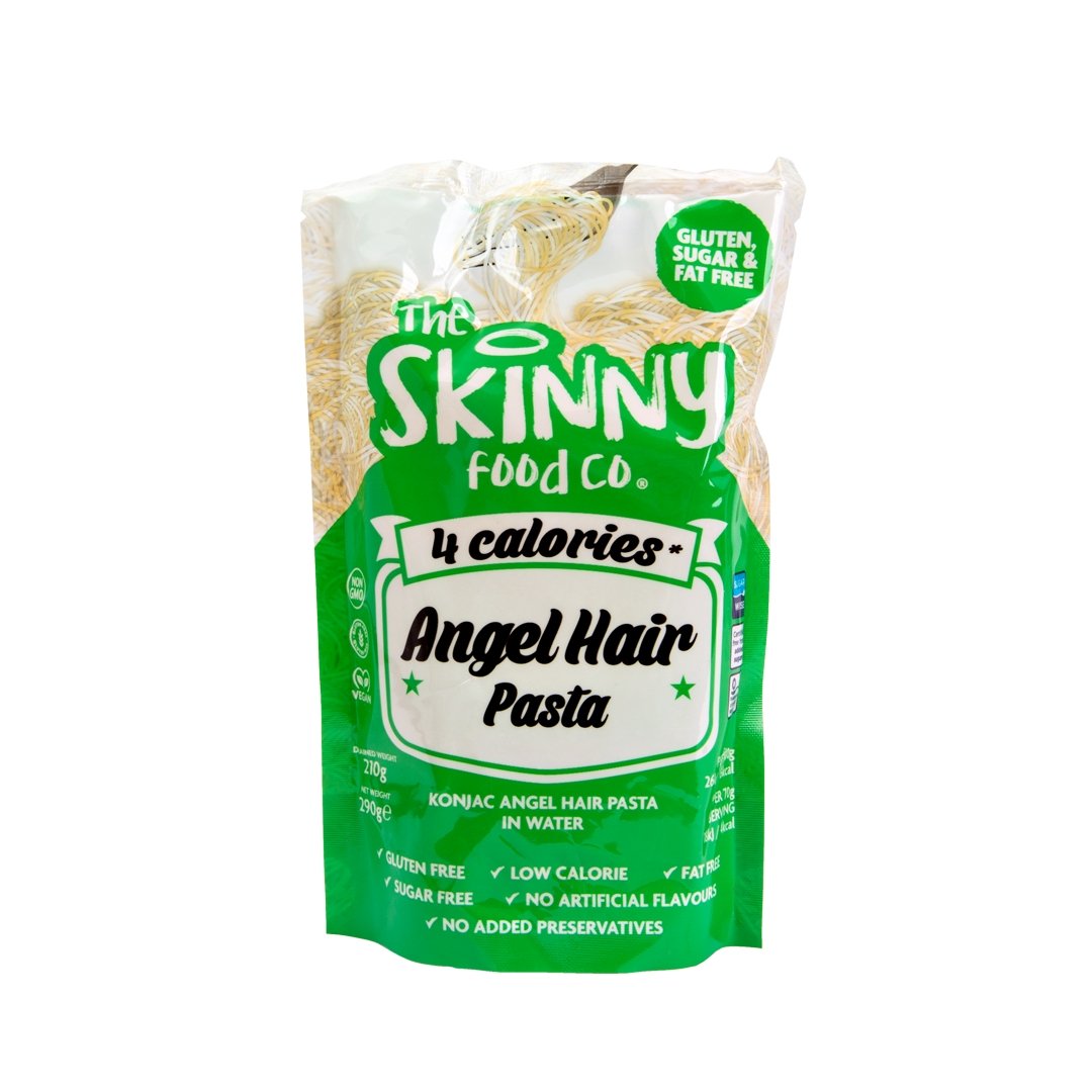 4 kalorier lavere karbohydrater Skinny Angel Hair Pasta - 210g - theskinnyfoodco