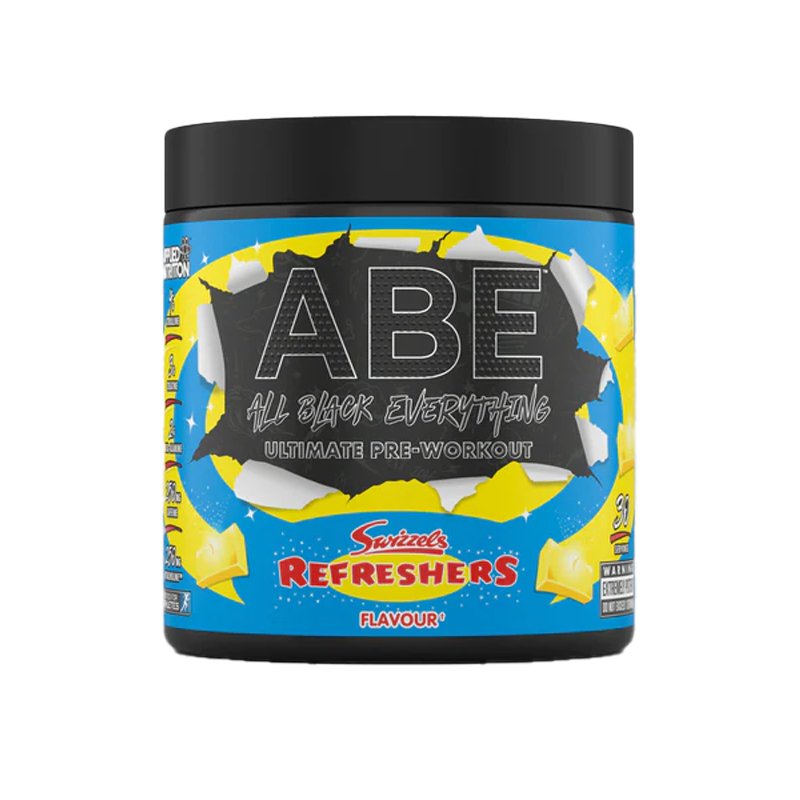 ABE - ALL BLACK ALT PRE-WORKOUT (15 smagsvarianter) 315g - theskinnyfoodco