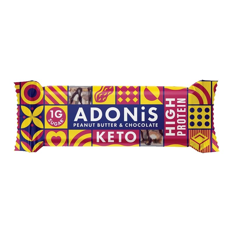 Adonis Keto Bar - (6 Flavours) - theskinnyfoodco