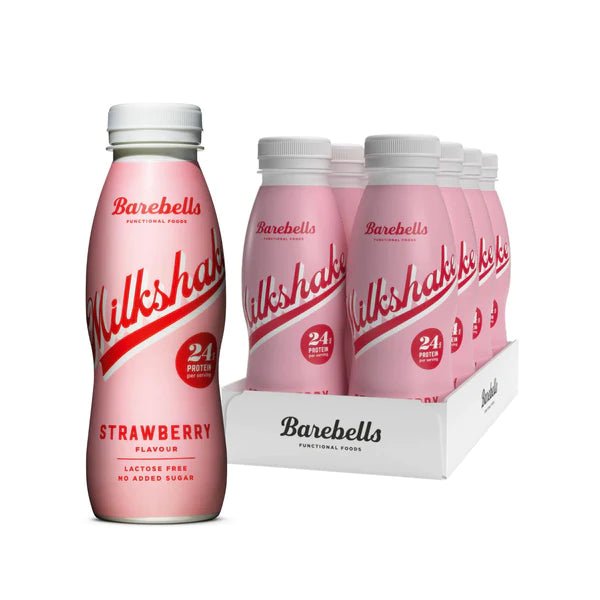 Barebells Protein Milkshake 330ml | Strawberry - theskinnyfoodco