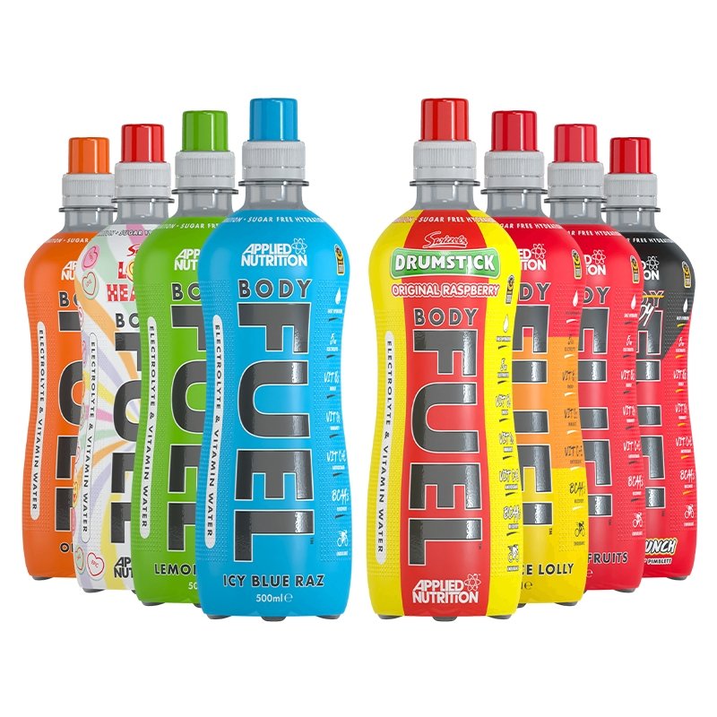 BodyFuel Electrolyte & Vitamin Water 8 Flavours - 500ml - theskinnyfoodco