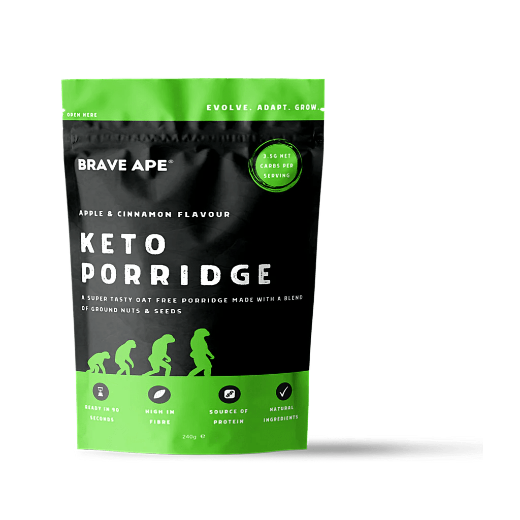 Brave Ape Keto Porridge - 5 flavours - theskinnyfoodco