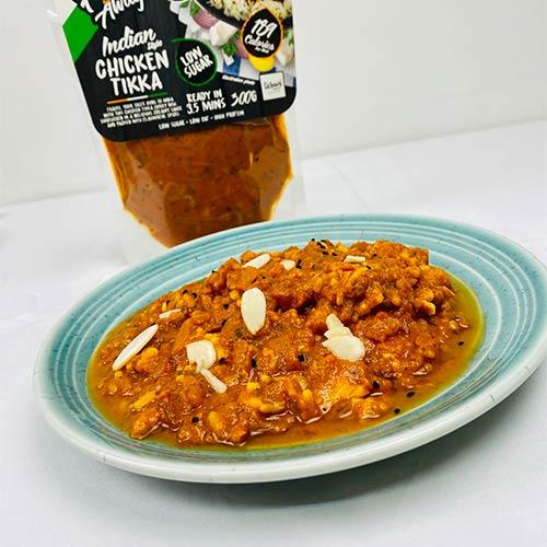 НАПОЛЬНАЯ КУПИТЬ 20 x Indian Chicken Tikka Fakeaway ®, 189 калорий, готовая еда (СКИДКА ДО 50%) - theskinnyfoodco