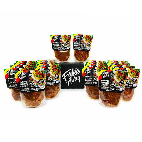 BULKKÖP 20 x portugisiska Peri Peri Chicken Fakeaway ® 189 kalorier färdiga måltider (SPARA UPP TILL 50% RABATT) - theskinnyfoodco