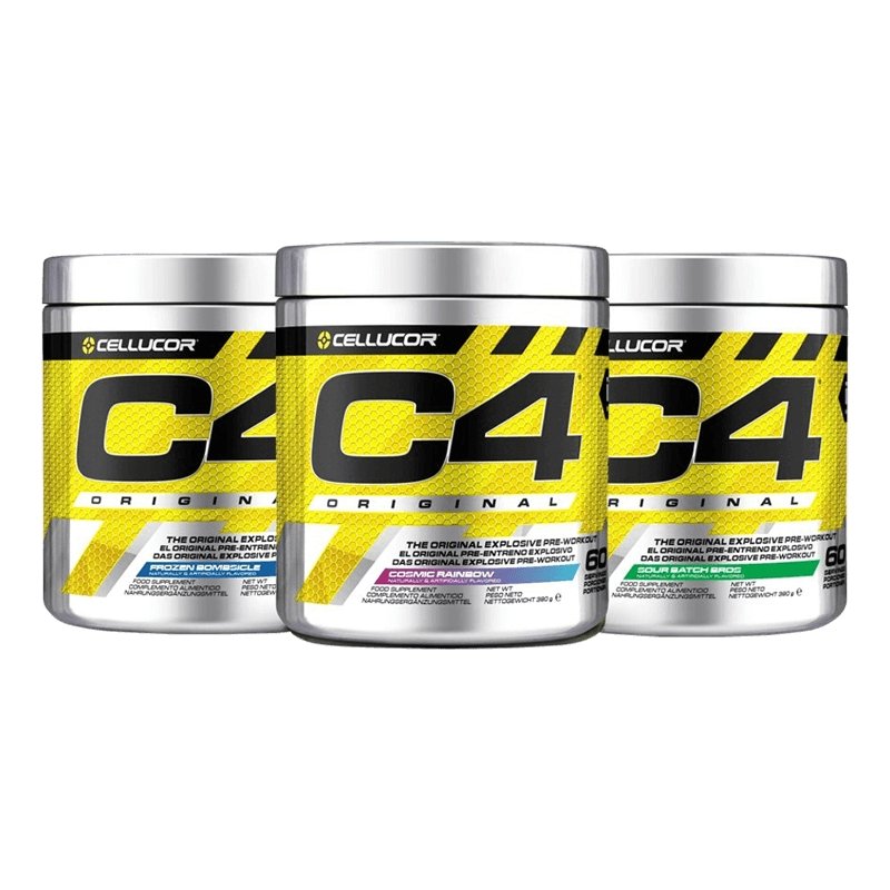 Cellucor C4 Pre-Workout - 195g - 207g (11 Flavours) - theskinnyfoodco