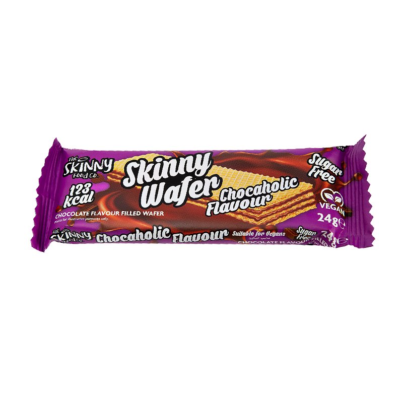 Chocaholic Skinny Wafer 24g - theskinnyfoodco