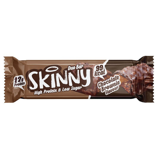 Chocolate Brownie Skinny High Protein Low Sugar Bar - theskinnyfoodco