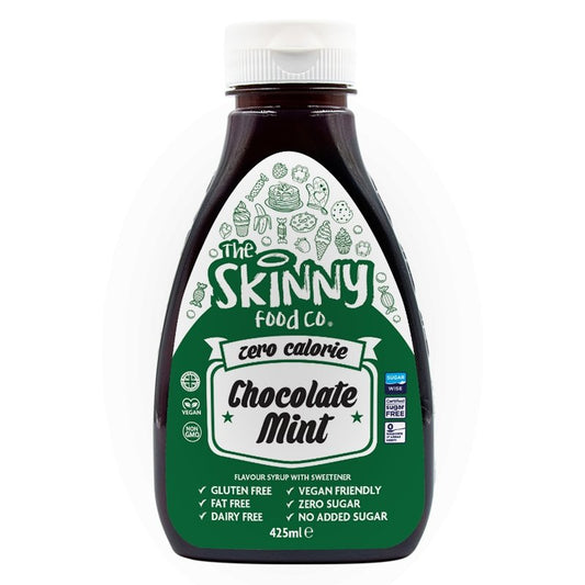 Chocolate Mint Zero Calorie Sugar Free Skinny Syrup - 425ml - theskinnyfoodco