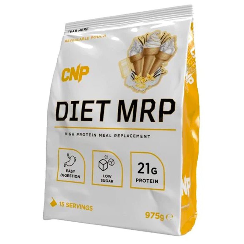 CNP Diet MRP náhrada jedla s vysokým obsahom bielkovín 975 g - 21 g bielkovín (4 príchute) - theskinnyfoodco