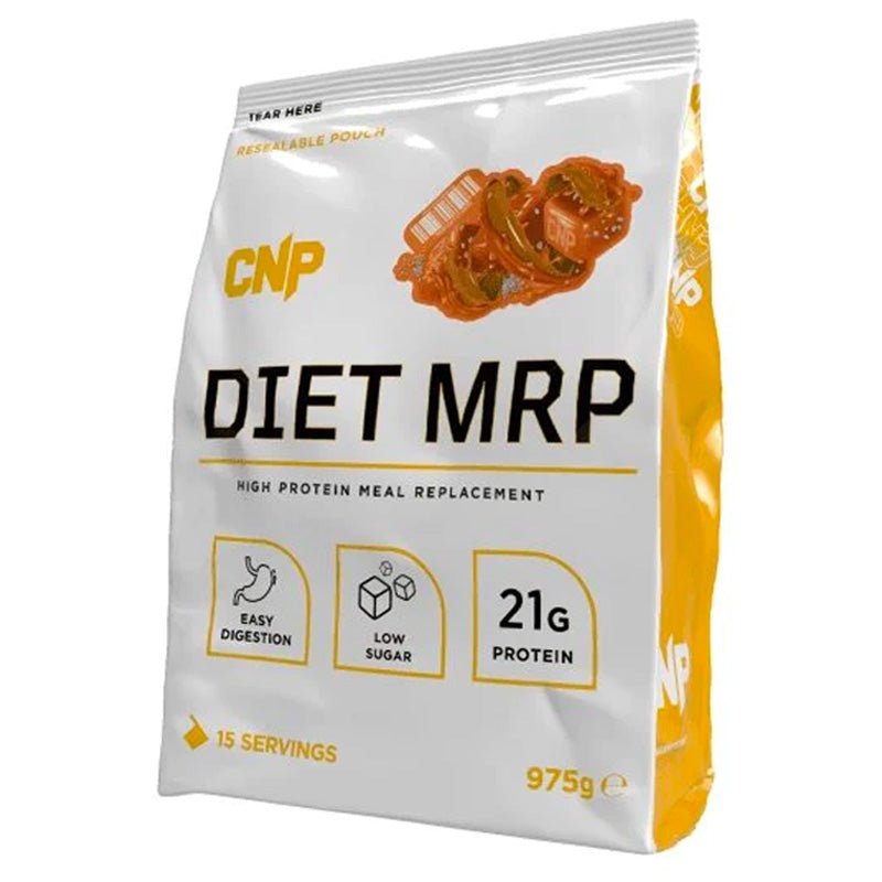 CNP Diet MRP înlocuitor de masă cu conținut ridicat de proteine ​​975 g - 21 g proteine ​​(4 arome) - theskinnyfoodco