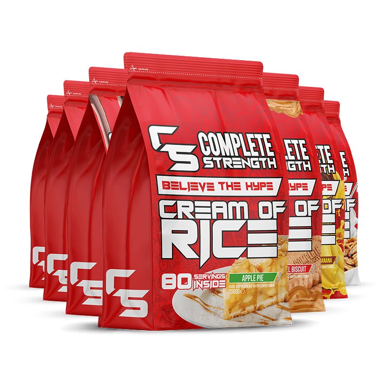 Visiškai stiprus ryžių kremas - 2 kg - theskinnyfoodco
