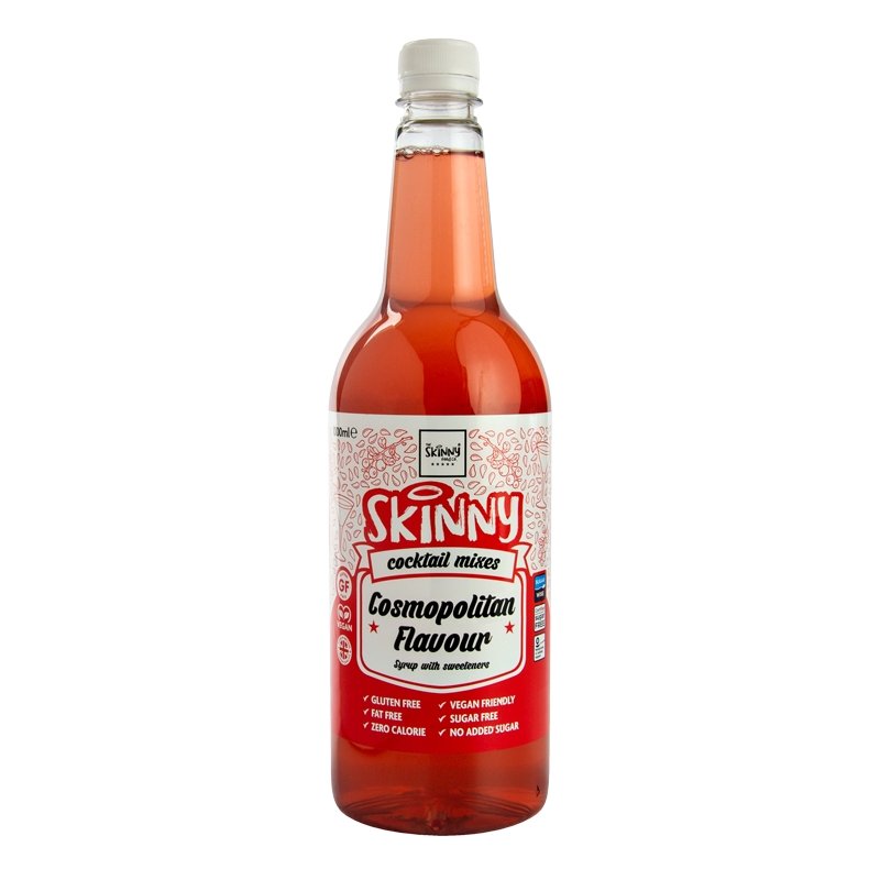 Cosmopolitan Sugar Free Skinny Cocktail Mixer - 1 Liter - theskinnyfoodco