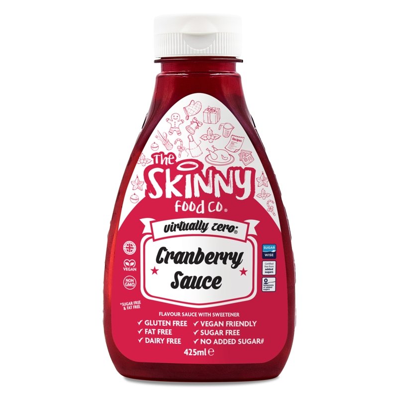 Sauce aux canneberges Zero© Calorie Skinny Sauce - 425ml - theskinnyfoodco