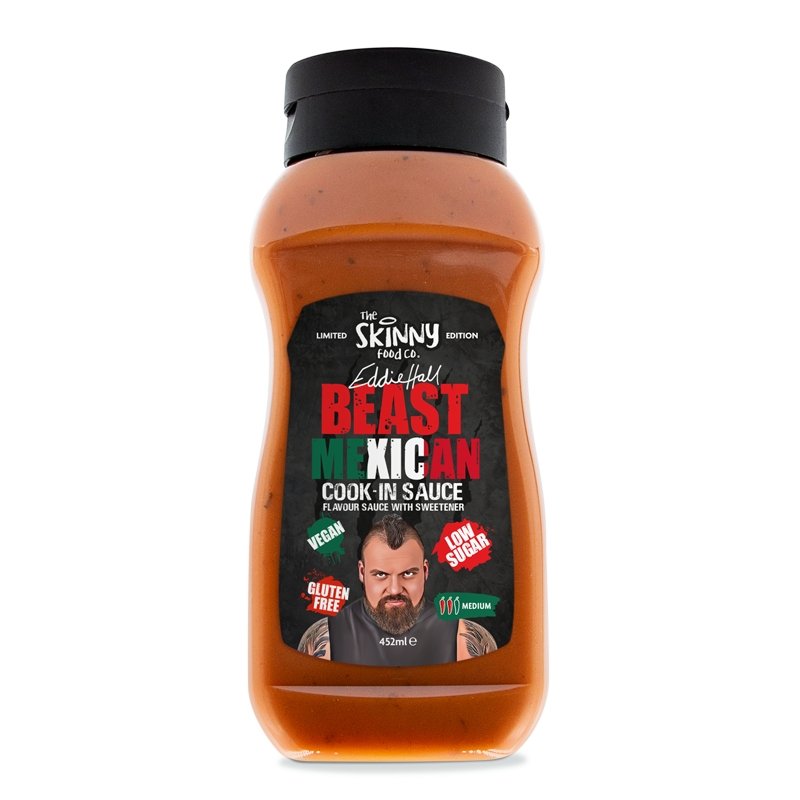Eddie Hall 'BEAST' Mexicaanse Cook-In Sauce - 452ml - theskinnyfoodco