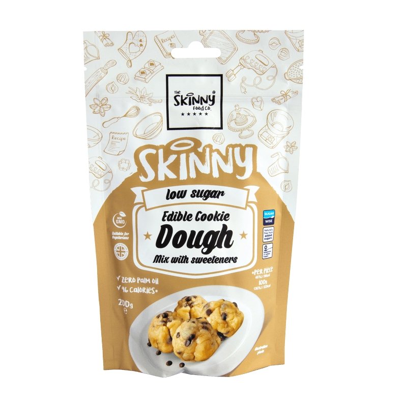 Valgomųjų sausainių tešlos mišinys 9 gabaliukai (tik 96 kalorijos viename gabale) – 200 g – theskinnyfoodco