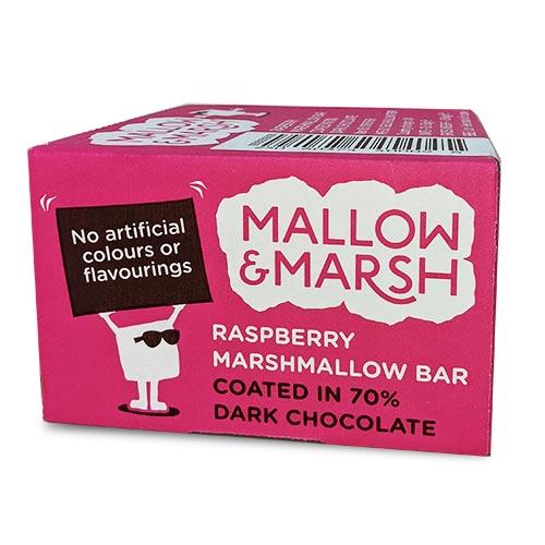 Scatola piena 12 x barrette di marshmallow (12 x 30-35g) 4 gusti - theskinnyfoodco