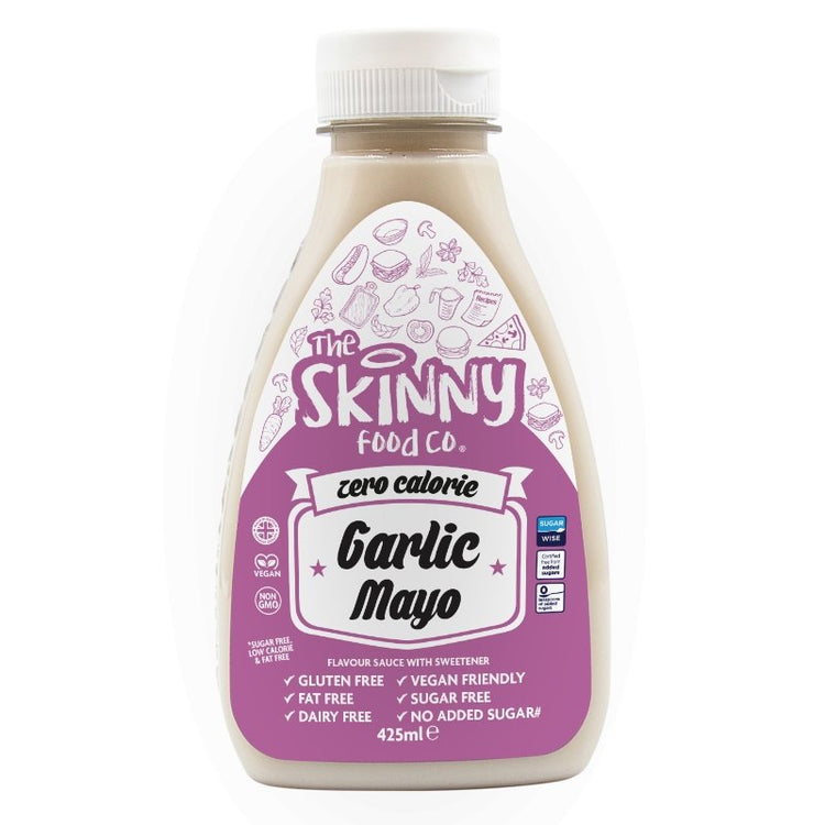 Garlic Mayo Vegan Garlic Mayo Skinny Sauce 425ml theskinnyfoodco