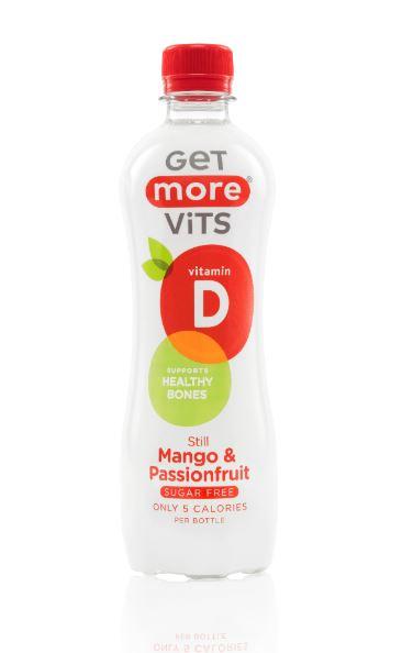 Få flere drikker - Mango & Passionfruit Vitamin D Drink (Mousserende boks eller fortsatt flaske) - theskinnyfoodco