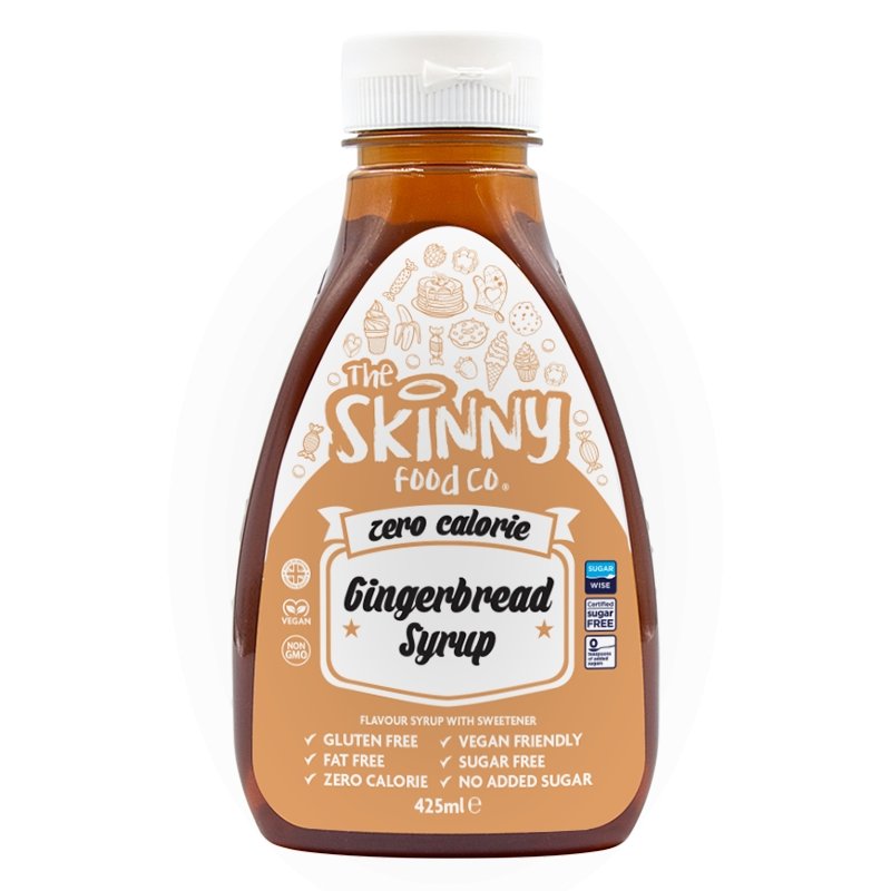 Σιρόπι Gingerbread - Zero Calorie Skinny Syrup - 425ml - theskinnyfoodco