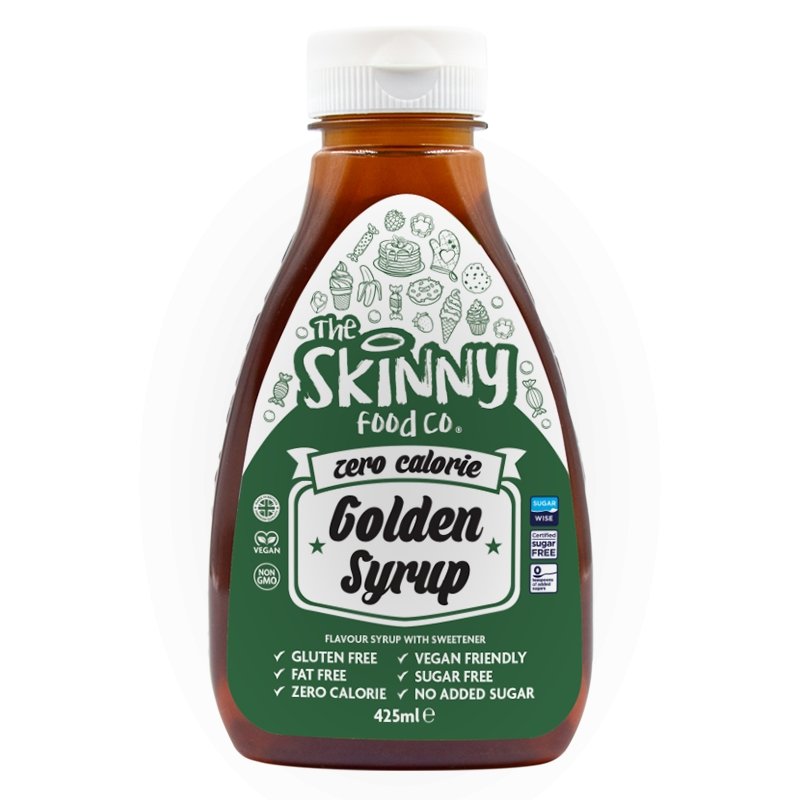 Zlatý sirup – Skinny Sirup s nulovým obsahom kalórií a bez cukru – 425 ml – theskinnyfoodco