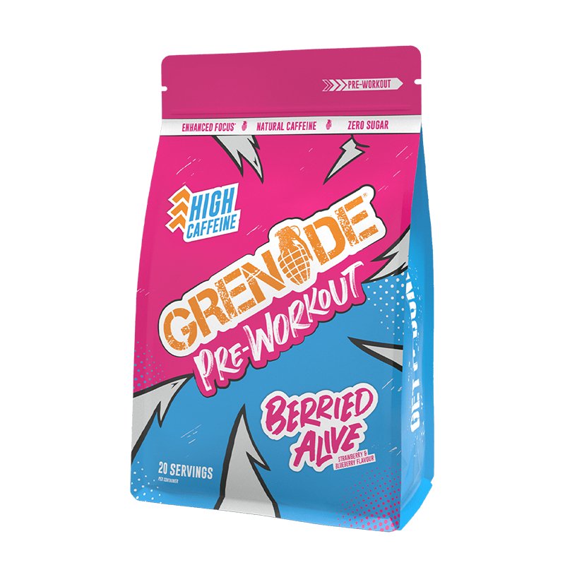 Grenade Pre-Workout - 330g (2 Flavours) - theskinnyfoodco