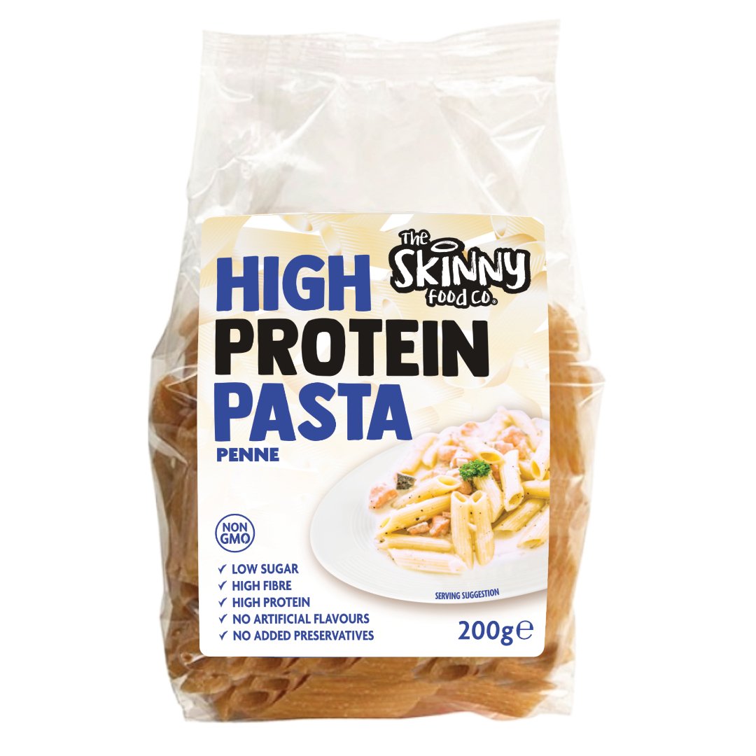 High Protein Skinny Penne Pasta - 200g - theskinnyfoodco