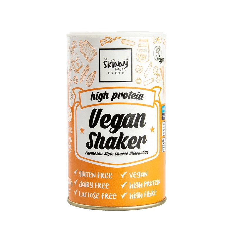 Visoko beljakovinski Skinny Vegan Cheese Shaker - 60g - theskinnyfoodco