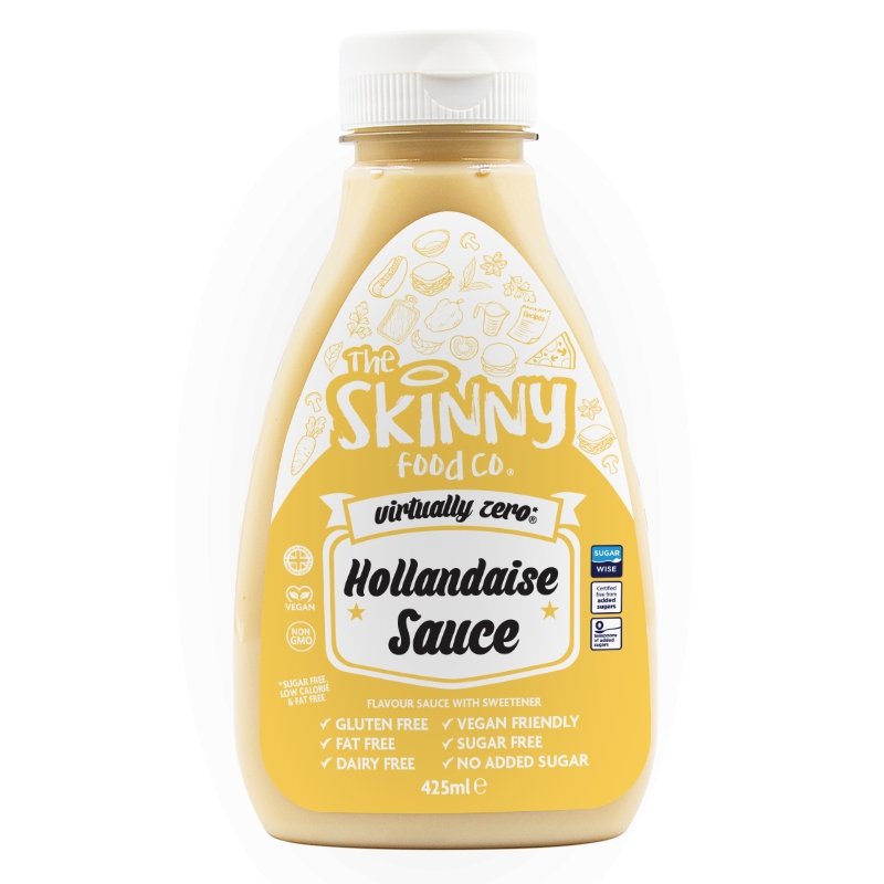 Hollandaise Virtually Zero© Skinny Sauce Χωρίς ζάχαρη - 425ml - theskinnyfoodco