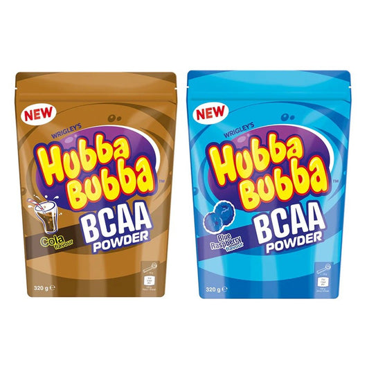 Hubba Bubba BCAA 320g x 2 flavours - theskinnyfoodco