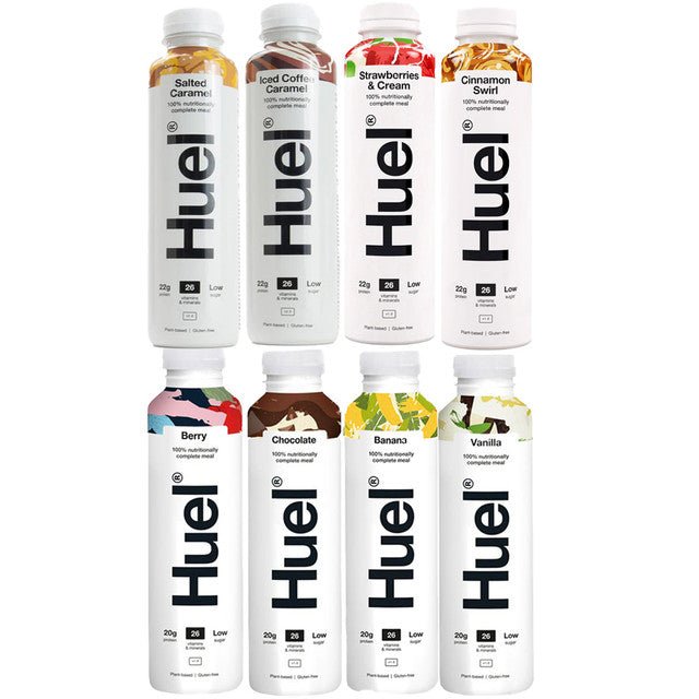 Huel Ready to Drink Complete Meal - Case 8 x 500ml (8 Flavours) - theskinnyfoodco