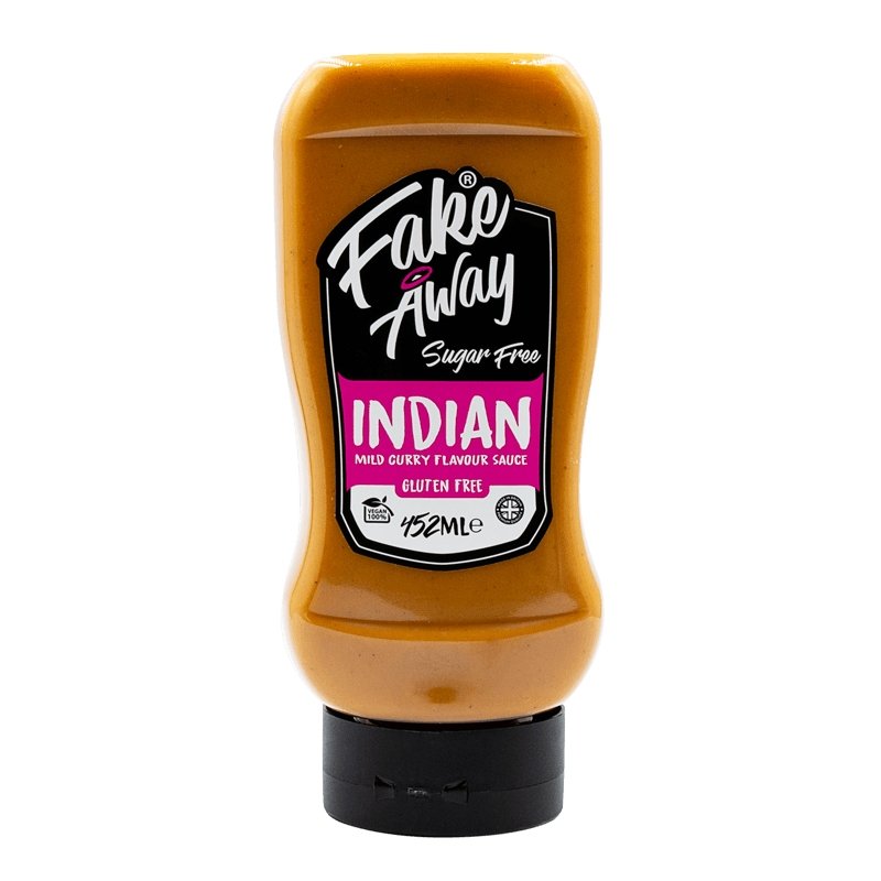 Indijska ponarejena omaka brez sladkorja curry - 452 ml - theskinnyfoodco