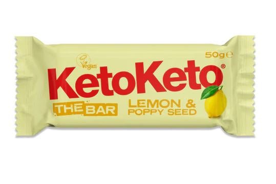 KetoKeto 50g Bar - theskinnyfoodco