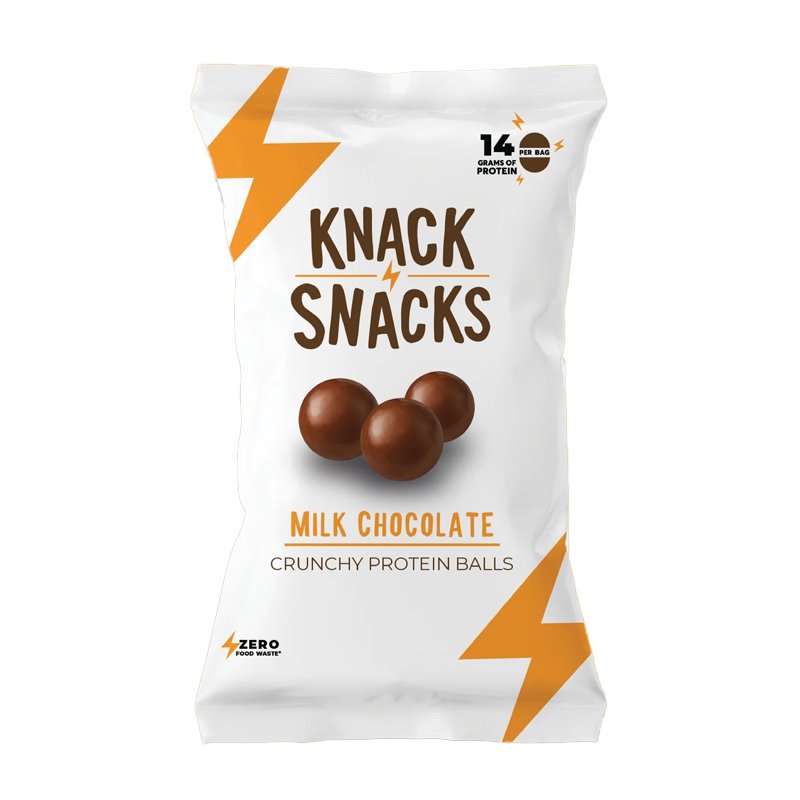 Knack Snacks - Crunchy Protein Balls (3 Flavours) - theskinnyfoodco