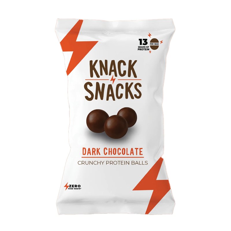 Knack Snacks - Crunchy Protein Balls (3 Flavours) - theskinnyfoodco