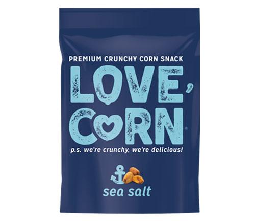 Lanches de milho assado vegan da LoveCorn (5 sabores) - theskinnyfoodco