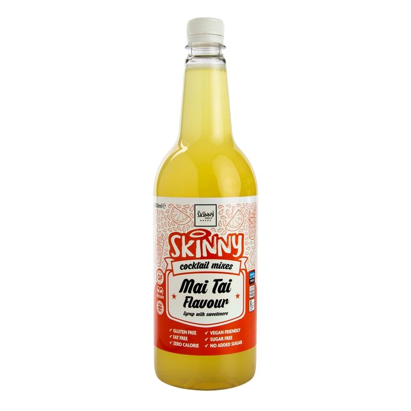 Mai Tai Skinny Cocktailmixer ohne Zucker - 1 Liter - theskinnyfoodco