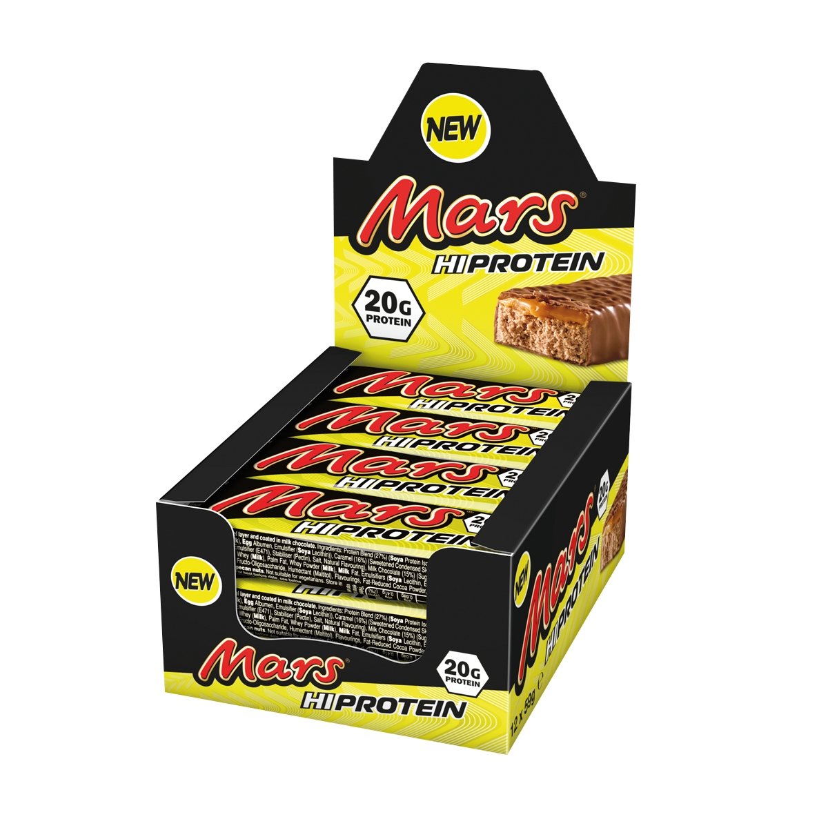 Mars Hi Protein Bars 12 x 59g – Original – theskinnyfoodco
