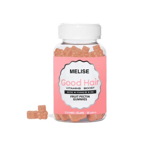 Melise Good Hair Vitamin Boost Fruit Pectin 60 Gummies theskinnyfoodco