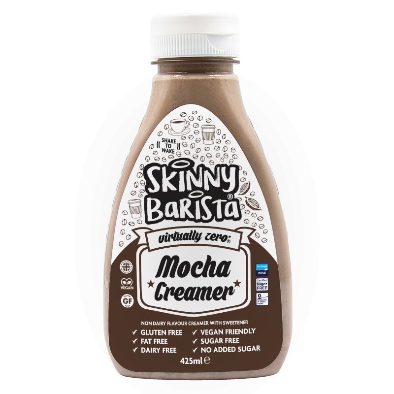 Mocha Creamer - Crema de café delgada no láctea - 425ml - theskinnyfoodco