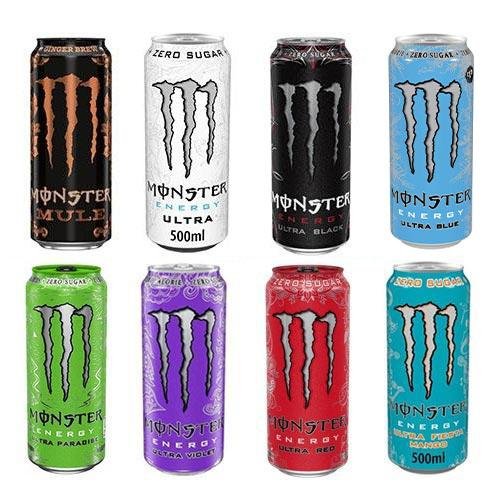 Энергетический напиток Monster Ultra Zero Sugar Energy Drink - 500 мл - theskinnyfoodco