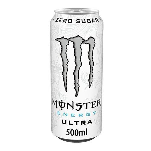Energinis gėrimas „Monster Ultra Zero“ su cukrumi - 500 ml - theskinnyfoodco